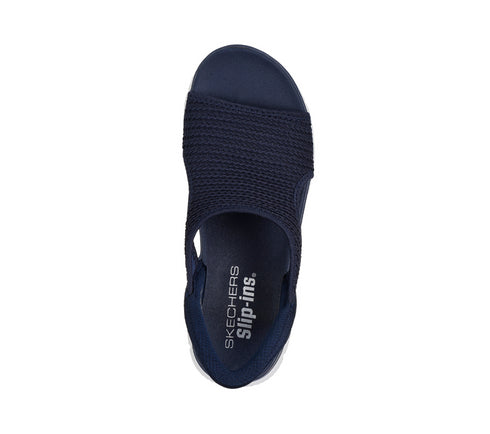 Sandale sport, dama, SKECHERS SLIP-INS SUMMITS SWEETLY EVOLVED 119519-NVY bleumarin, textil